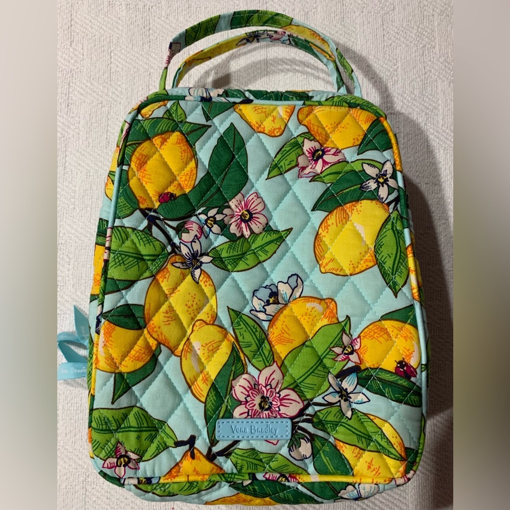 NWT Vera Bradley Lunch Bunch Lemon Grove bag